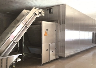 Fluidization Individually Quick Freezer
