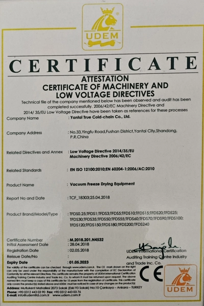 certificate-of-machinery-and-low-voltage-directives